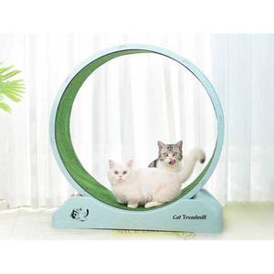 캣힐 고양이쳇바퀴 플라스틱 DIY 캣휠 달리기 그레이 고양이