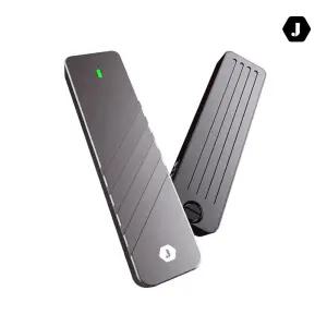 JW-i9 PRO 그레이 C타입 10G M.2 NVMe SSD 외장케이스외부하드 저장 저장소 오리코 휴대용 용데이타소 데이