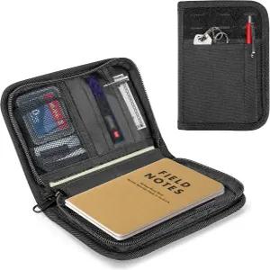 필드 노트 노트북과 호환되는 다메로 저널 커버 몰스킨 카히어 3.5 x 5.5 키 링이 있는 포켓 노트북 및