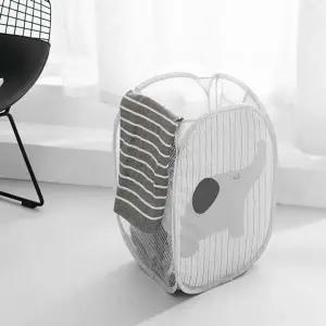 초경량 CIF136D3 접이식 코끼리 양 빨래 바구니 세탁물 보관함