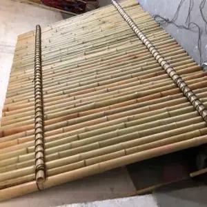 대나무펜스 방부목 울타리 가림막 분리 펜스 마당