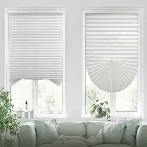 무드랩 붙이는 셀프 블라인드 90x240cm 암막형 화이트접착식 붙이는커튼 붙이는커텐 무타공