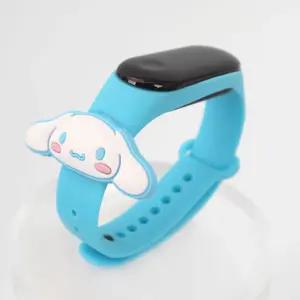 시나모롤 3D LED 전자계디지털손목시계 학생손목계 캐릭터전자계 캐릭터계 디지털계