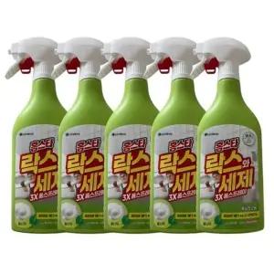 홈스타 락스와세제 3X 후레쉬 500ML 5개