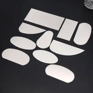 클레이도예도구 스텐 10종세트 조소용품 손물레고백자 보조 고무 시간의 공예