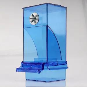 앵무새 먹이통 자동 앵무용 급여기 새모이통 실용적인