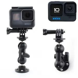 GOPRO10 호환 판넬 설치 촬영 볼헤드 마운트 고프로10로암거치대 액션캠거 용거 로브라켓 브라 부품 카메라