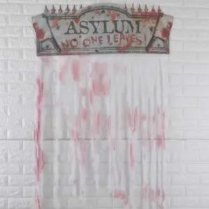 지옥 문 커튼 장식 할로윈소품 윈가렌드 꾸미기 윈품 데코 파티 포토존 데이 행잉 가랜드