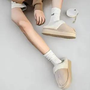 [신상오픈런]여성용 겨울 실내화 포근한 퍼안감 오픈형 슬리퍼 (42513206)