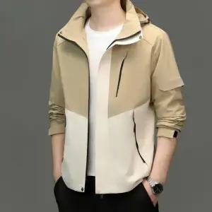 남자 캐주얼 야상사파리 봄가을 자켓 얇은 아웃도어 등산복 후드탈착 아우터 MODU3
