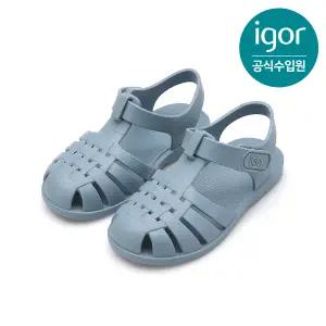 [롯데백화점]이고르 클라시카 오션블루 키즈 여아 남아 공용 젤리슈즈 여름샌들 by 트래드후스