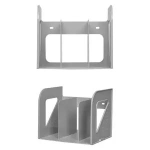 3칸 학생용 책상 잭꽂이 북앤드 27.5x22cm 1개 CG수납책 학생책 서랍책 사무실책 책장책 책꽂이 미니책 책