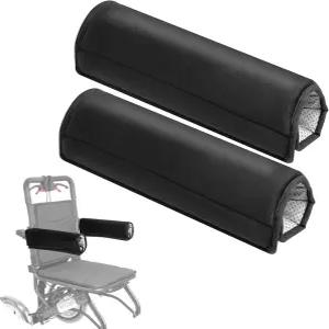 OWWERALL 휠체어 의자 팔걸이 커버 2종 세트 팔 패드 + 책상 콤보 - 통기성 메시 및 100D 메모리 폼 이중