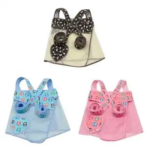 여름용 X자 캐리어형 망사포대기 5부 메쉬