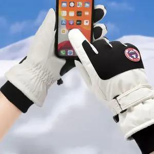 남자 여자 겨울 스포츠 외출 미끄럼 방지 방한 장갑여성 스웨이트 토끼털 퍼장갑 여성털 스마트폰터치 니트