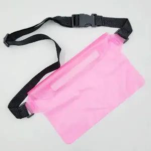 보조가방 방수 힙색(핑크) ZF