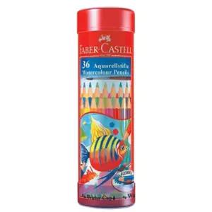 파버 카스텔 PL 라운드 수채 색연필 36세트 36 어린이 원통형 미술도구 화방도구