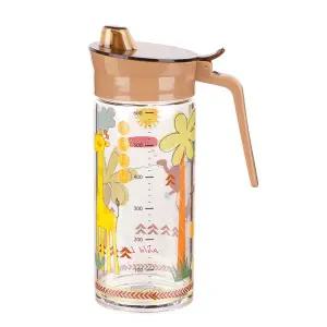 디디샵 원터치 정글 드레싱 오일병 600ml 유리 글라스 보틀 다용도 가성비 기름 오일 식용유 소스