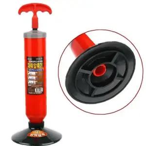 화장실변기막힘 파워 피스톤 압축기 뚫어뻥