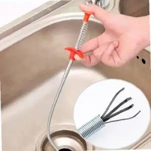 화장실 뚫어뻥 와이어형 배수구 뚫림