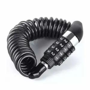 비밀번호 자전거 잠금장치 와이어 자물쇠