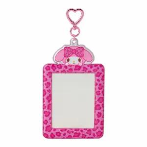 마이멜로디 카드홀더 호피(144889)(일)키링지갑 키링 링지갑 케이스 포토링 교통링 목걸이 교통