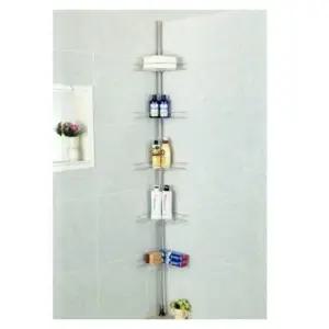 수납 루비욕실코너선반5단