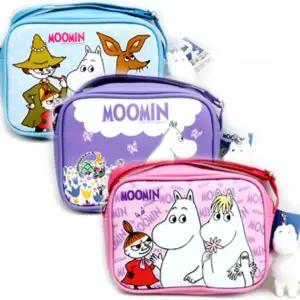 무민 사각 어깨 걸이캐릭터크로스백 캐주얼백 보조백 패션백 다용도 가방