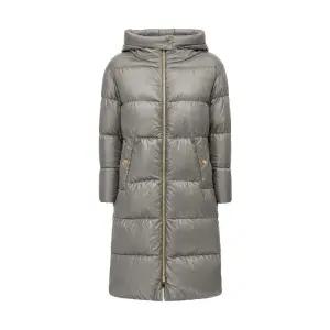 [HERNO] 26SS 울트라 라이트 나일론 롱 패딩자켓 그레이 PI001519D 12017Z 9406