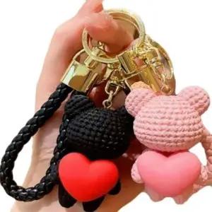 [패션] 곰돌이 귀여운키링 인형열쇠고리 열쇠걸이 가방키링 여자키링 캐릭터키링