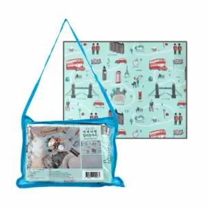세계여행 돗자리 미니 1인용용 70x90cm 방수 매트