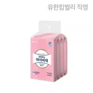 크리넥스 비데물티슈 마이비데 밸런스케어 10매 4개 MNS