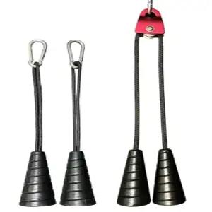 케이블 그립 로프 손잡이 헬스 삼두 트라이셉 렛풀다운