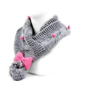 라라삼각 여아 목도리 넥워머 겨울 토시 어린이퍼 털도리 키즈 방한머플러