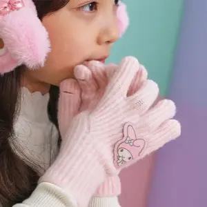 마이멜로디 어린이 장갑 빼꼼핑거 스마트폰 터치 유아장갑 아동 귀여운 겨울 패션 데일리 따뜻한 휴대폰 아