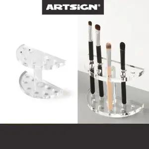 아트싸인 브러쉬 펜슬 꽂이 정리함러시수납 화장대 거치대 러쉬통 정리대 러시 화장품