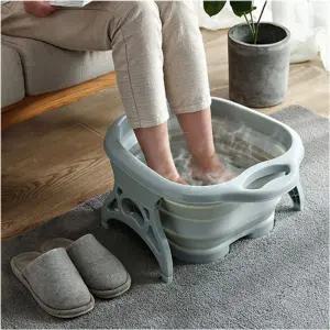 풋케어 접이식 발지압 족욕기 탕기 마사지기 욕통 각탕기 마사지 욕대야 임산부욕 무릎 욕바스켓 관리