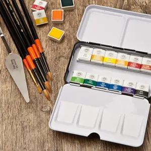 문교 고체물감 12색어린이 세트 세츠 파레트 선물 단체 빠레트