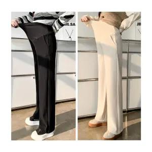 입는자유 임부복 출근룩 임산부바지 오피스 슬랙스 와이드팬츠 하객 만삭사진옷 밴딩 임산부 촬영 임신 여