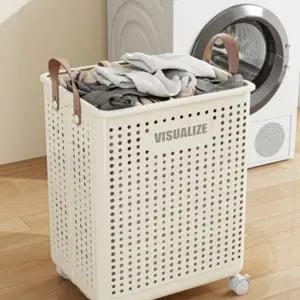 ( )접이식 보관함 세탁바구니 빨래바구니 대용량 빨래함 이동식