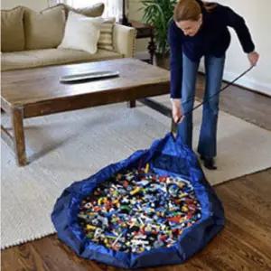 토이파우치 장난감 파우치 대남아 아기교구장 투명박스 소품보관함 유아 다용도수납함 3세 도장