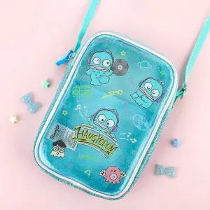 한교동 글로시 투명 핸드폰가방학생크로스백 어린이 크로스백 미니백 어린이백 캐릭터 가방 폰백