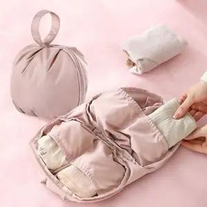 장만A739 여행용 속옷 수납 파우치 핸드스트랩 브라 보관주머니