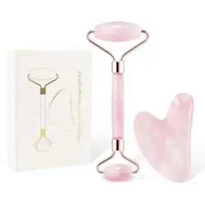 페이스롤러 얼굴마사지기 2종세트 고급박스포장롤링지 지도구 셀프지 뷰티맛 지봉