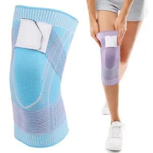 스포츠 압박 무릎 보호대 블루 관절 헬스 등산 러닝러닝 무릅 아대 보호 여성 남성 인대 슬개골 무릅연골보