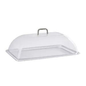 스텐손잡이 돔 커버 푸드 베이커리 디저트 보관 아크릴 뚜껑 빵 진열 덮개 용뚜껑 주방