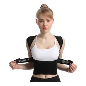 키밍 어깨밴드 허리 교정기 벨트 체형관리 남여남성 여성 굽은등 척추 말린 라운드숄더 보호대 지지대 자세