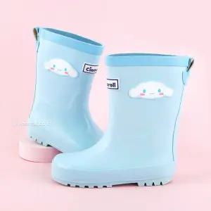 시나모롤 슈크림 고무 장화어린이레인부츠 키즈 어린이용 캐릭터