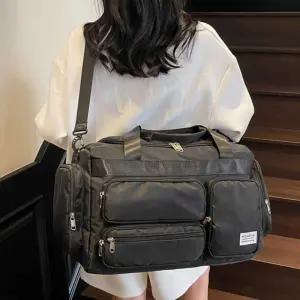 멀티 포켓 데일리 여행 운동 보스턴백 스포츠 더플짐백 가방 주말 기내용 캠핑 레저 토트 숄더 크로스 대용