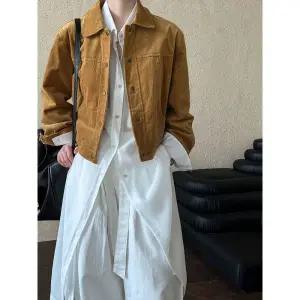 여친 빈티지 가을 캐주얼 야상 상의 코듀로이 코트 루즈핏 점퍼 원픽3